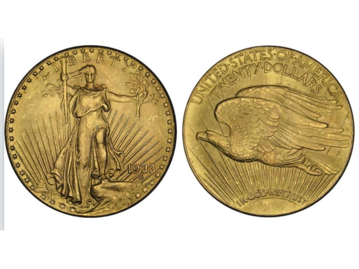 The MOST valuable (and rarest!) coin in the world is the 1933 Saint-Gaudens double eagle $20 gold coin!