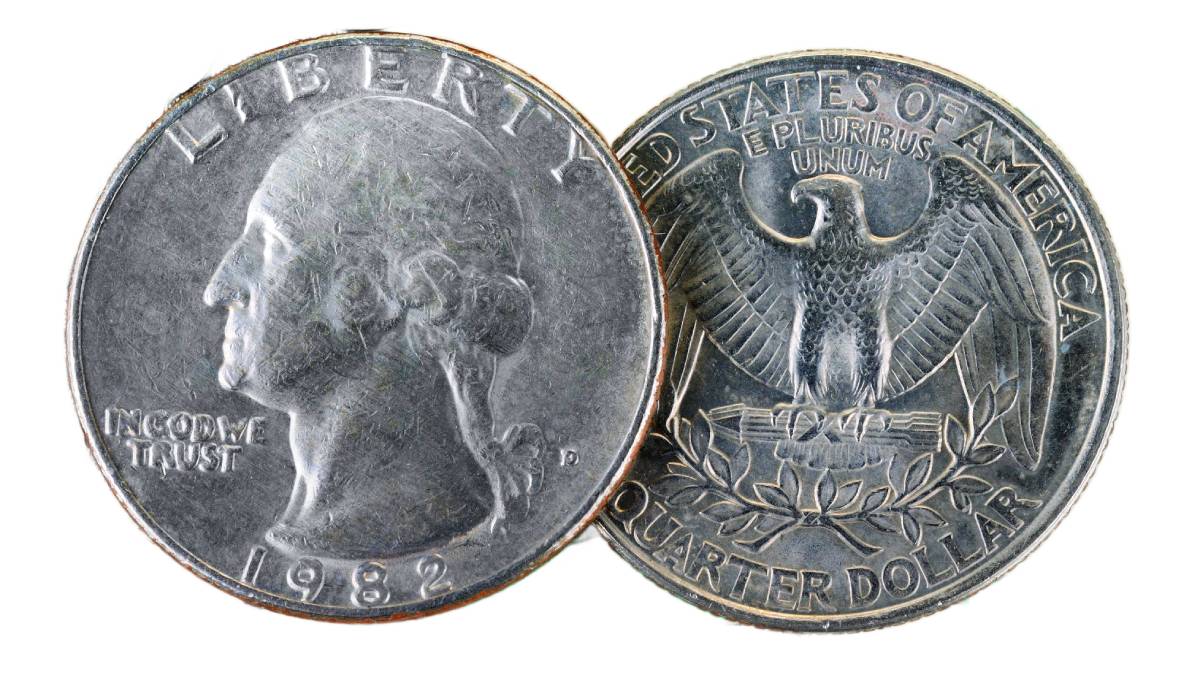 This is a 1982-D quarter. It's one of the more valuable quarters you're likely to find in circulation.
