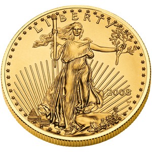 The US Mint has a Gold Price Chart that shows what you will be paying to buy their gold coins. 