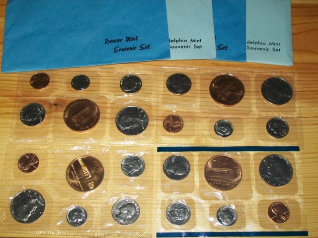The 1982 and 1983 Philadelphia and Denver souvenir sets are the only uncirculated coin sets packaged by the United States Mint those years. Buying a souvenir set can sometimes be difficult, they're relatively hard to find. photo by Joshua at TheFunTimesGuide.com