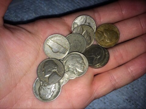Can you spot the RARE nickels in this photo? There are some VALUABLE nickels here... You may have some of them!