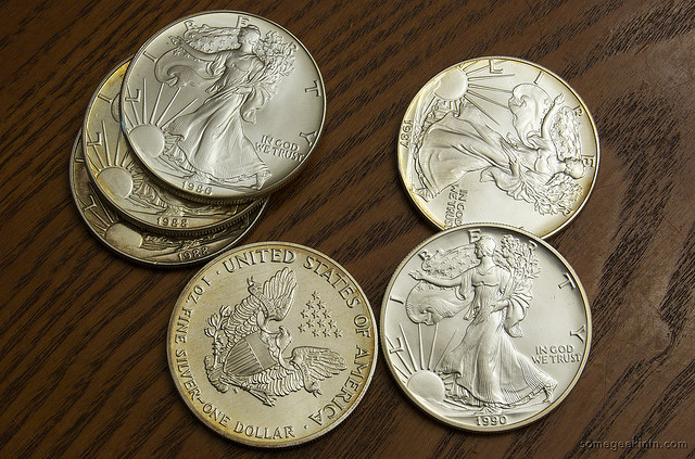 There are a few American silver eagles that are worth more than their bullion value alone. photo by somegeekintn on Flickr Silver Eagles