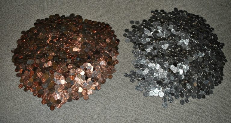 Many people hoard copper pennies - because they are worth more than face value. photo by dmut on Flickr Many people hoard copper pennies - because they are worth more than face value.