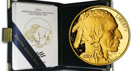 This is the proof American Buffalo gold coin. photo by moneymetals on Flickr This is the proof American Buffalo gold coin.