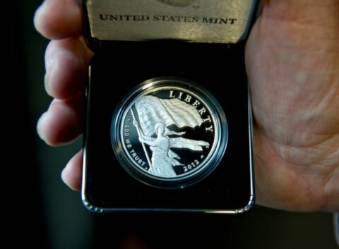 2012 Star-Spangled Banner commemorative coin. 