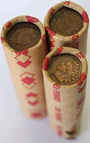Rolls of Indian Head pennies, 50 coins per roll. photo by mcsirouqvb on Flickr. Indian Head Penny Rolls