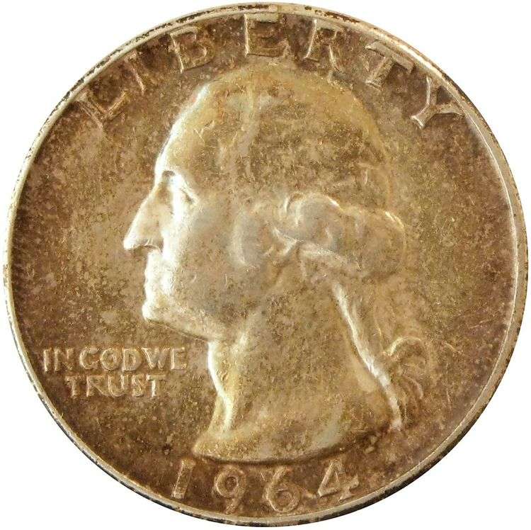 Silver Washington quarters struck from 1932 through 1964 are commonly categorized as constitutional silver. photo by pagedooley on Flickr. Silver Washington quarters struck from 1932 through 1964 are commonly categorized as constitutional silver.