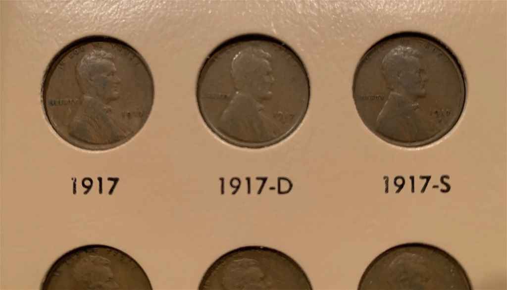 See the 1917 penny value here.