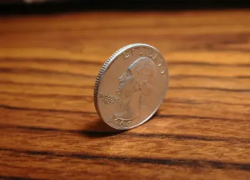 A picture of a 1964 silver quarter. photo by LarimdaME on Flickr