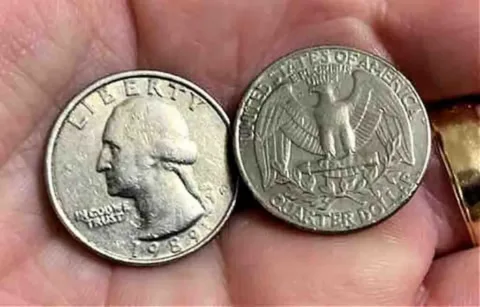 See if you have any of these 1989 quarters that are worth nearly $2,000! photo by Joshua at TheFunTimesGuide.com.