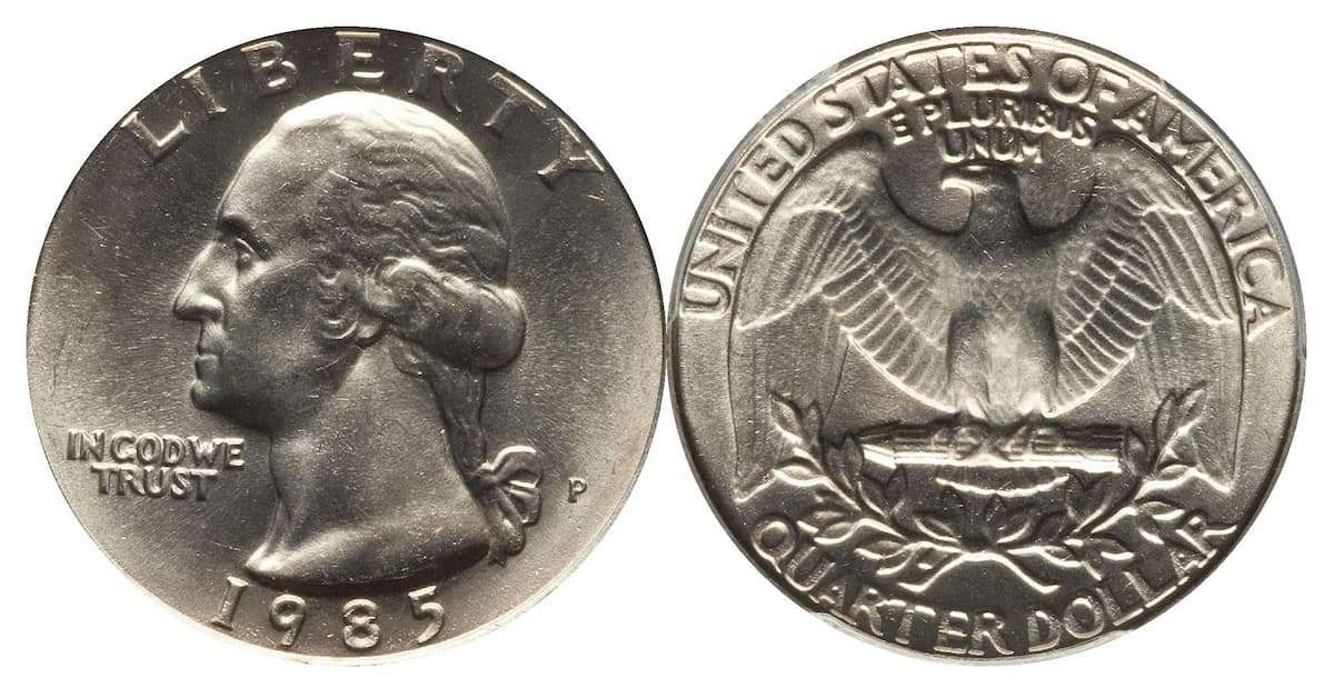 Some 1985 quarters are worth more than $1,500!