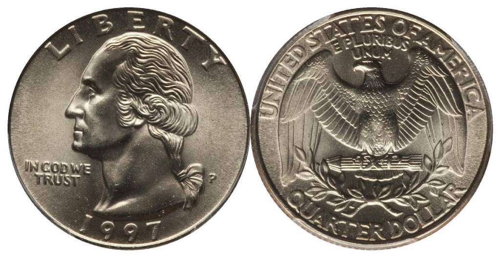 The 1997 quarter can be worth a lot of money. Some have sold for over $3,500! Find out how much your 1997 quarters are worth here...