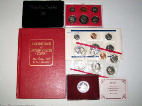 This is an example of a 1981 birth year coin set. photo by Joshua at TheFunTimesGuide.com