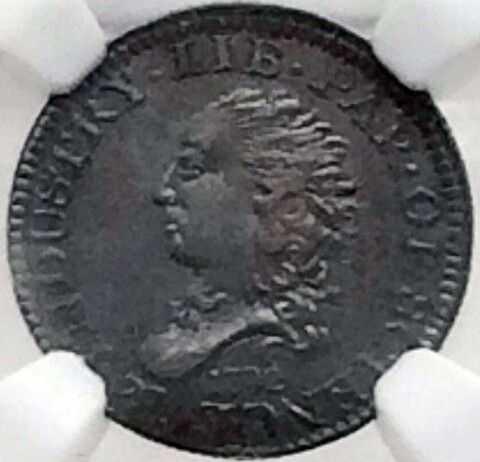 This is a 1792 half disme coin. About 250 are known to exist today -- most of them in low grades. (Approximately 20 uncirculated examples are included in that figure.) The 1782 half disme U.S. coin was replaced in 1794 by the first regular issue half dime -- the Flowing Hair type. This is a 1792 half disme coin. About 250 are known to exist today -- most of them in low grades. (Approximately 20 uncirculated examples are included in that figure.) The 1782 half disme U.S. coin was replaced in 1794 by the first regular issue half dime -- the Flowing Hair type.