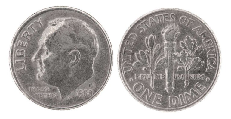 Some 1988 dimes are worth more than ,500! Find out the value of your 1988 dime here!