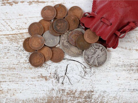 Old coins like these are sometimes passed down in families and could be worth a lot of money. Here's how to find coin prices for free online -- to determine the value of your entire coin collection.