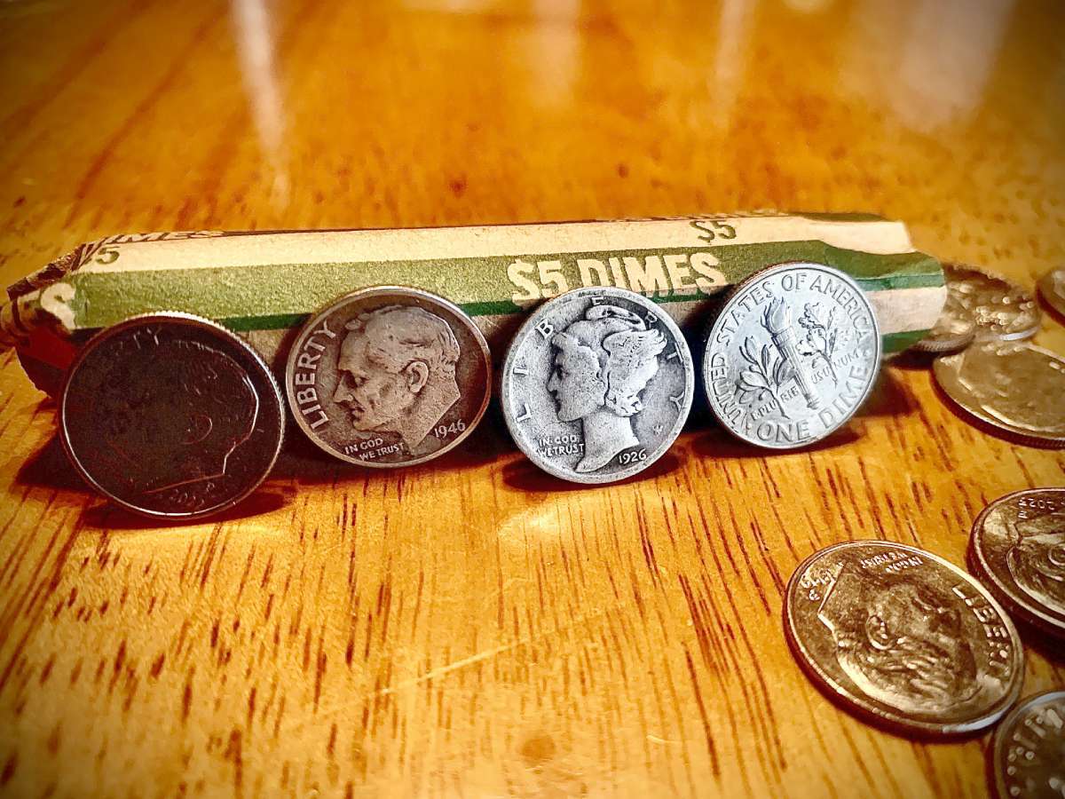 Dime Roll Hunting List Of Dimes -- here are the dimes to look for in coin rolls!