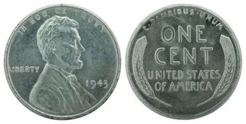 1943 steel penny