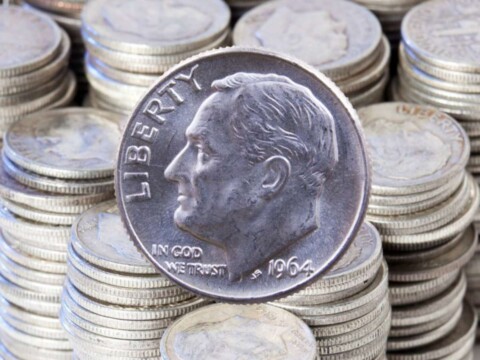 Find out what U.S. dimes are made of... by year!