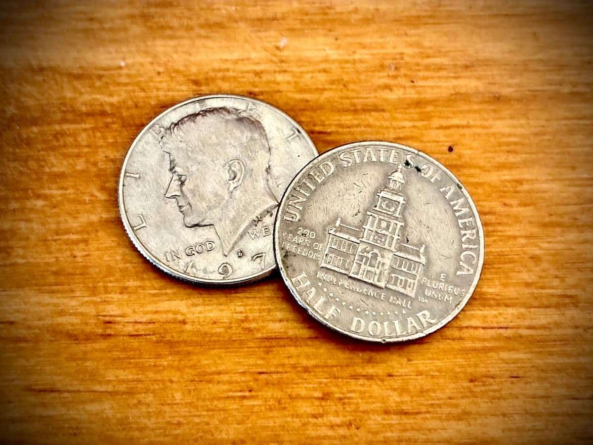 1975 Kennedy half dollars aren't rare or valuable. They simply don't exist, and that's why you can't find them.
