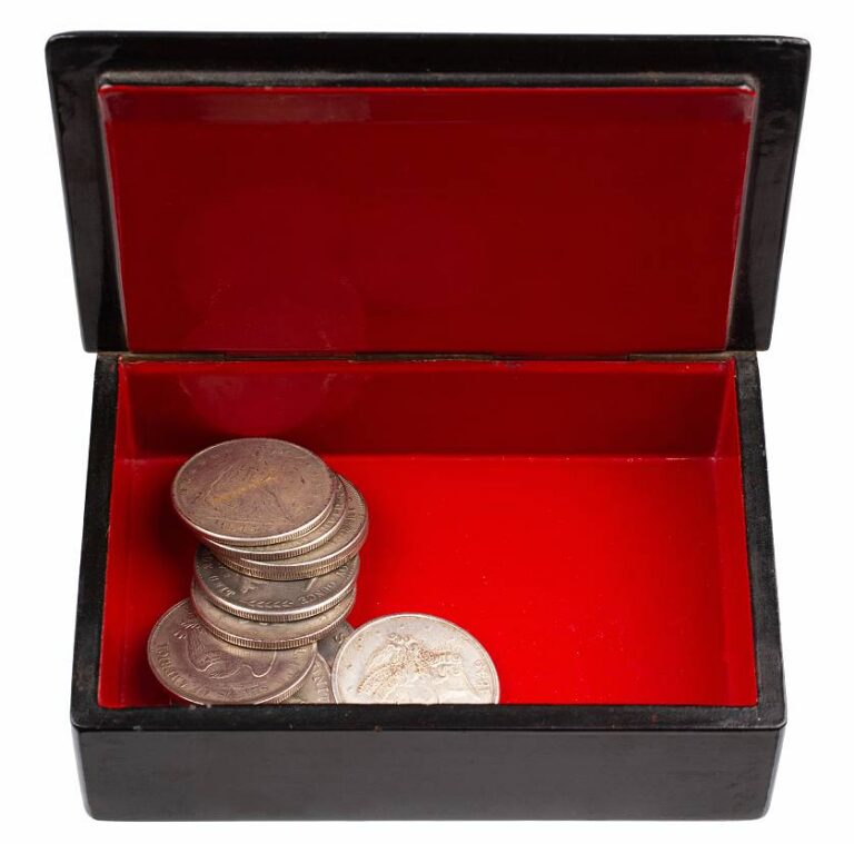 You can build a "hoard" of silver coins simply by buying small amounts of silver coins over a span of time -- as your budget allows.