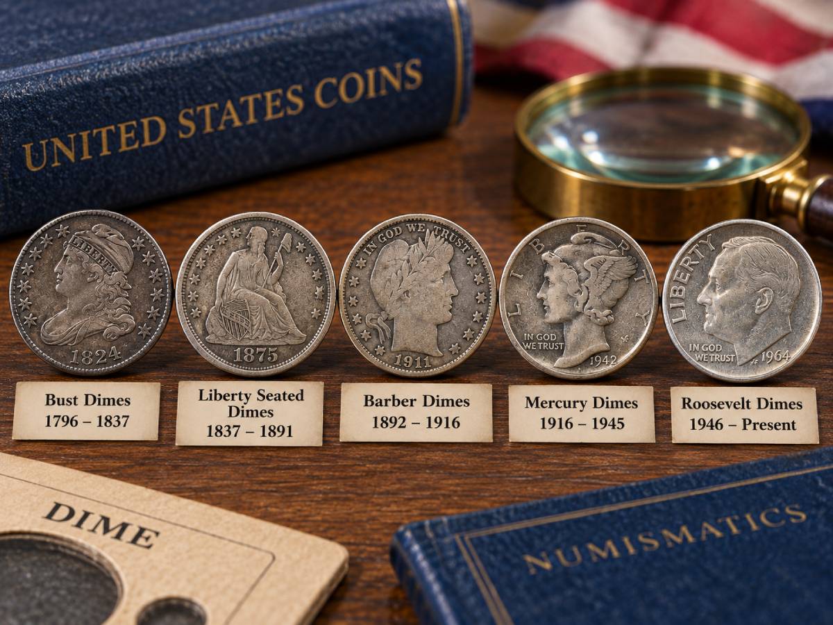 Here's a list of valuable rare dimes.