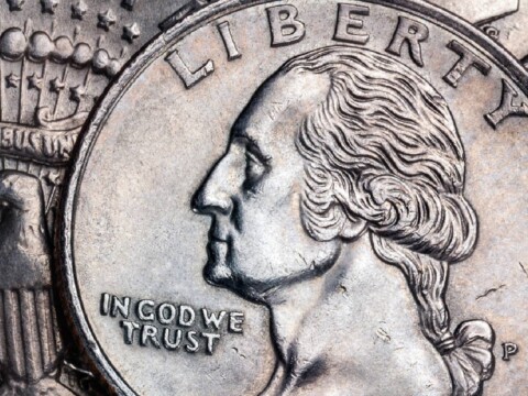 Find out which U.S. quarters are made of silver (specific dates) and how much all silver quarters are worth today.